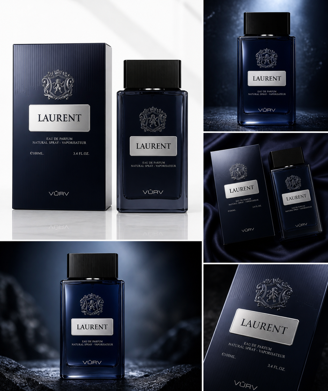 Laurent Eau de Parfum – Perfume Masculino Elegante | Aroma Fresco, Sofisticado y Duradero
