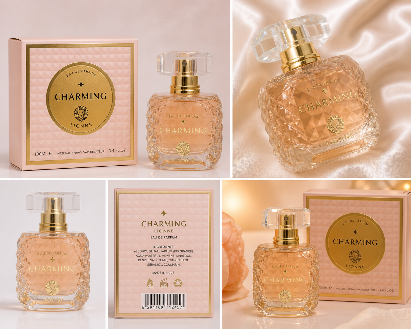Charming Lionne 100ml – Perfume Femenino Elegante y Delicado