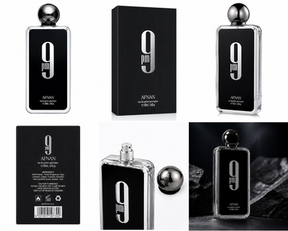 Afnan 9PM Eau de Parfum 100ml – Perfume Dulce Masculino Potente |