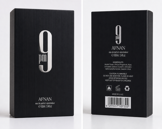 Afnan 9PM Eau de Parfum 100ml – Perfume Dulce Masculino Potente |
