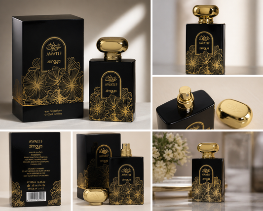 Awatif Zimaya 100ml – Perfume Árabe Femenino Dulce Floral (Luxury Vibe)
